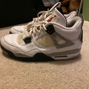 Jordan 4 Retro White Cement